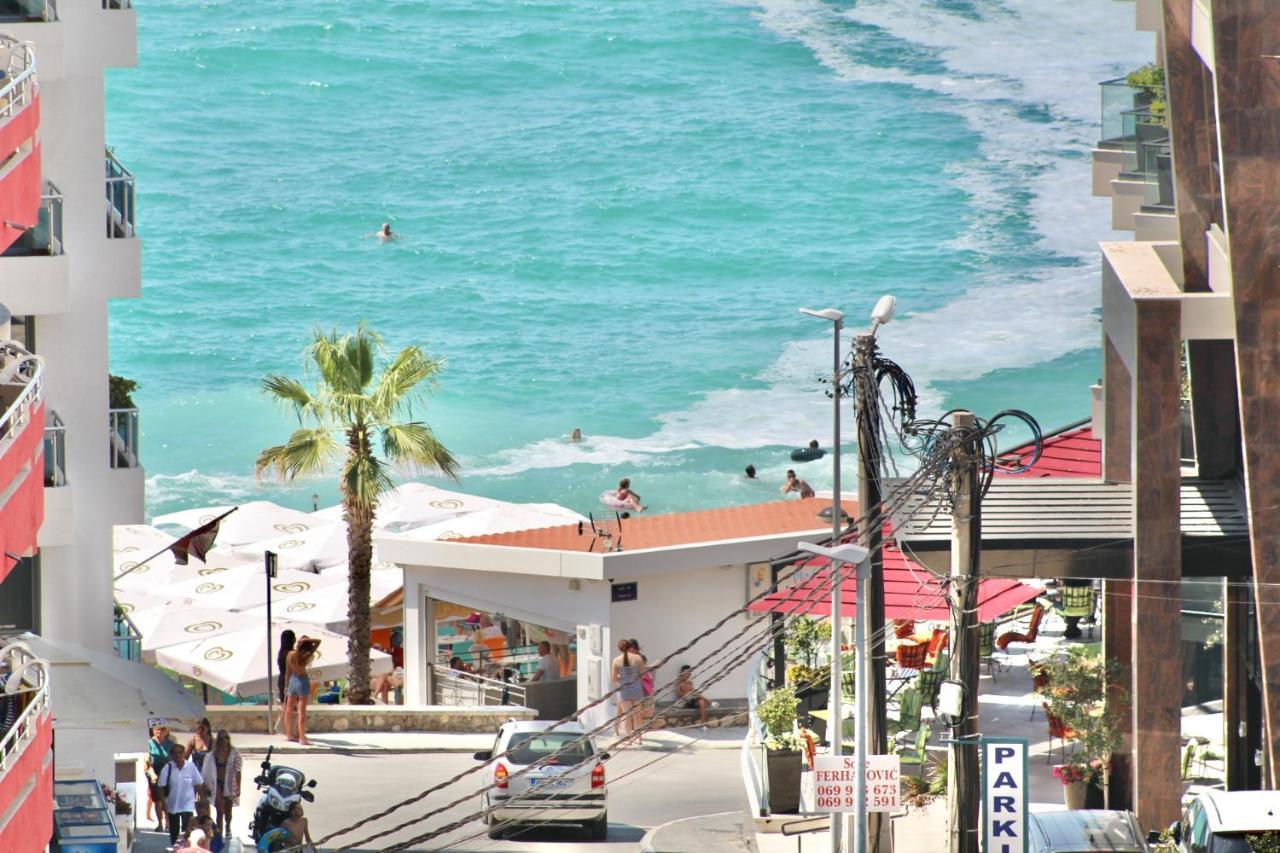 1Bd Sea View Apts Veliki Pjesak "Hajrudin" 多布拉沃达 外观 照片